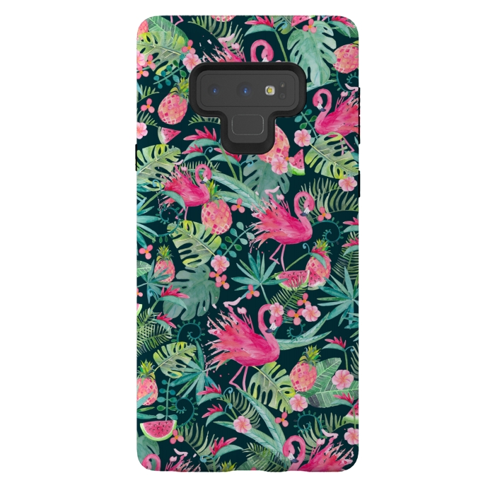 Galaxy Note 9 StrongFit Tropical Summer by gingerlique