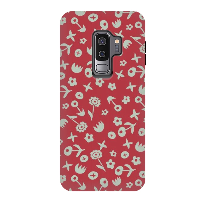 Galaxy S9 plus StrongFit Red icon by Marina Grzanka
