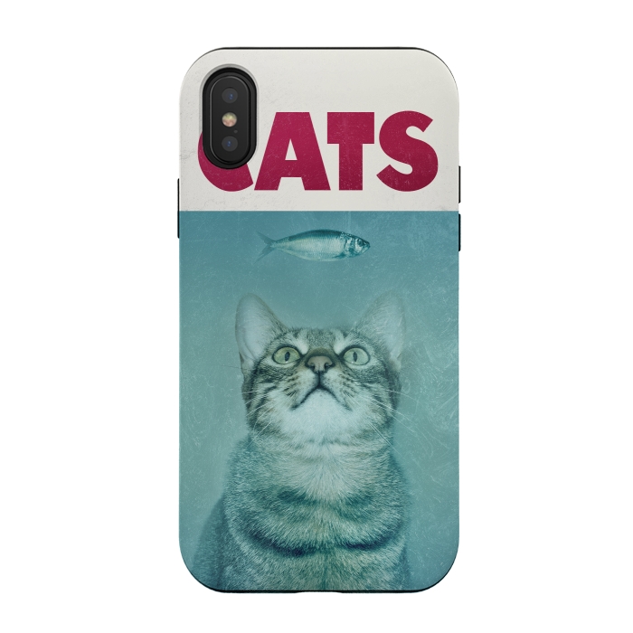 iPhone Xs / X StrongFit Cats by Dellán
