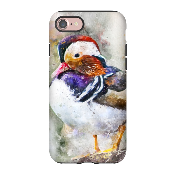 iPhone 7 StrongFit Mandarin Duck by Creativeaxle