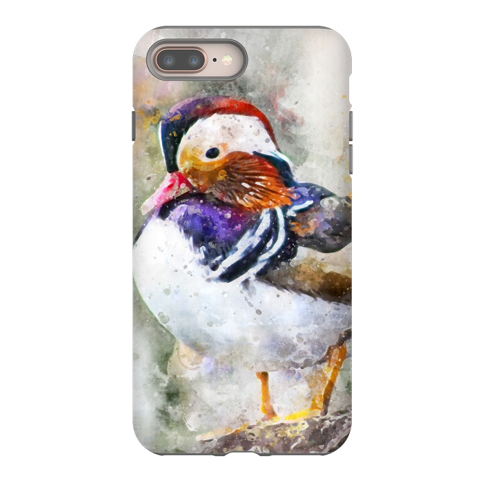 iPhone 7 plus StrongFit Mandarin Duck by Creativeaxle