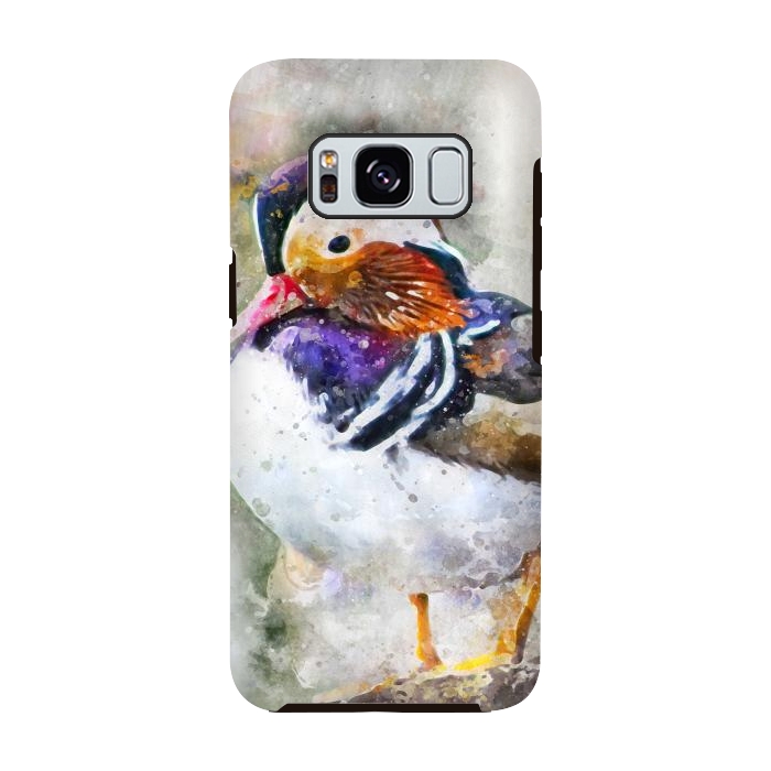 Galaxy S8 StrongFit Mandarin Duck by Creativeaxle
