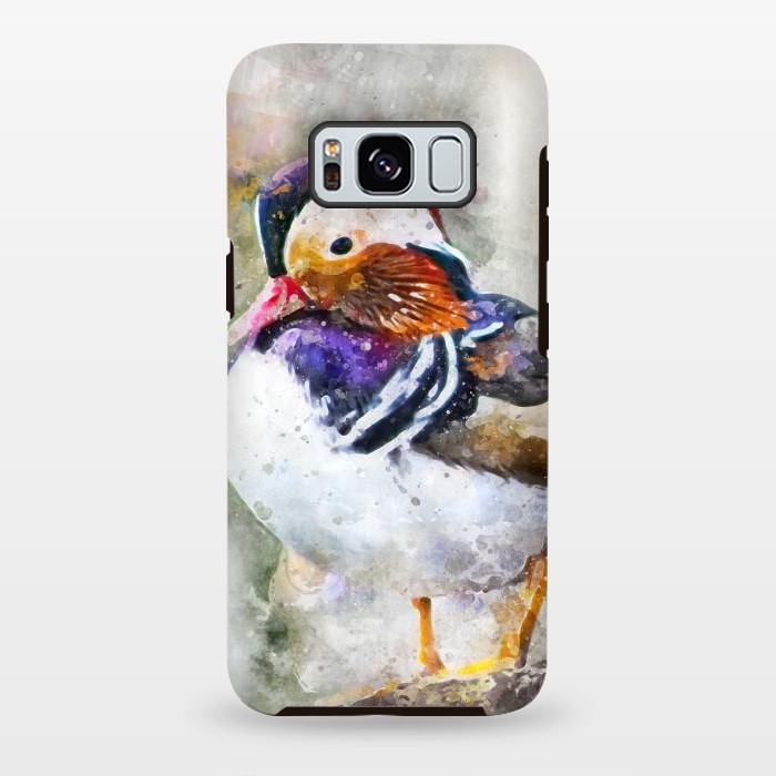 Galaxy S8 plus StrongFit Mandarin Duck by Creativeaxle