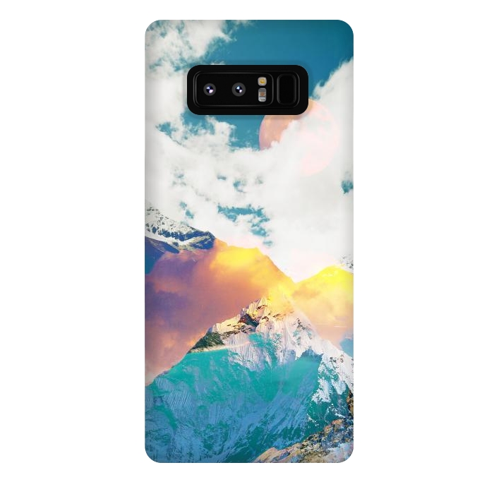Galaxy Note 8 StrongFit Dreaming Mountains by Uma Prabhakar Gokhale