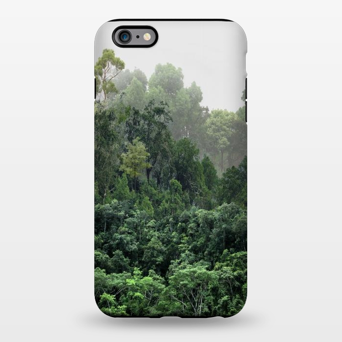 iPhone 6/6s plus StrongFit Tropical Foggy Forest by ''CVogiatzi.