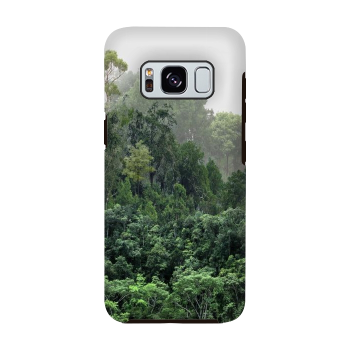 Galaxy S8 StrongFit Tropical Foggy Forest by ''CVogiatzi.