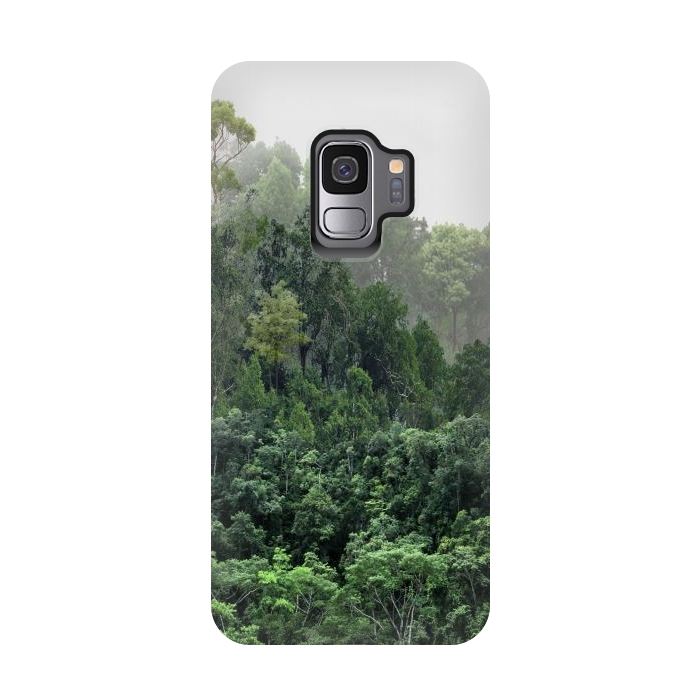 Galaxy S9 StrongFit Tropical Foggy Forest by ''CVogiatzi.