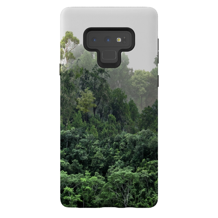 Galaxy Note 9 StrongFit Tropical Foggy Forest by ''CVogiatzi.