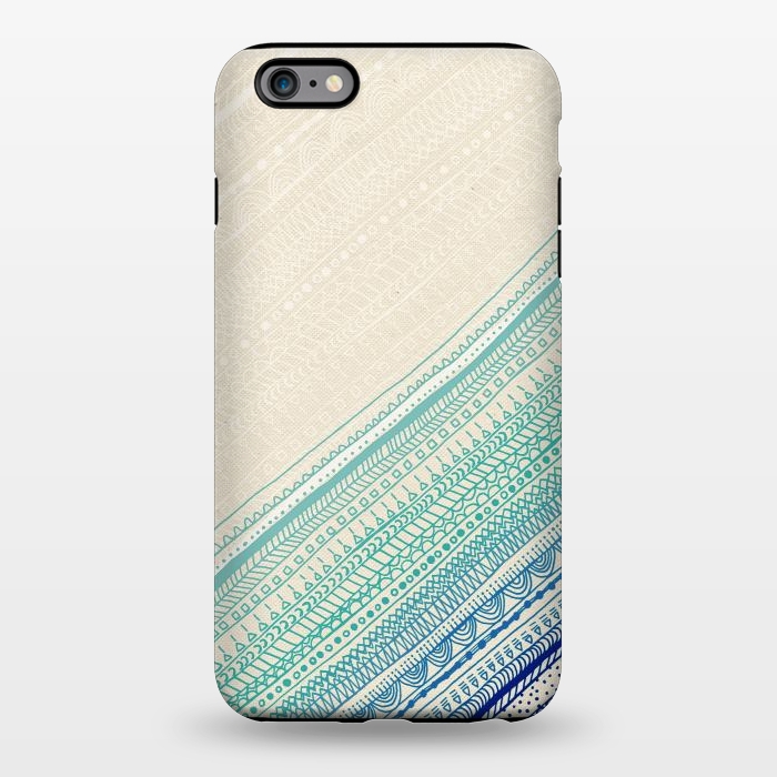 iPhone 6/6s plus StrongFit Ocean Tribal by Tangerine-Tane