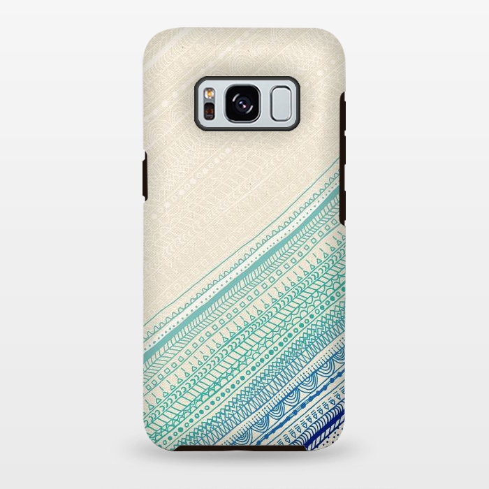 Galaxy S8 plus StrongFit Ocean Tribal by Tangerine-Tane
