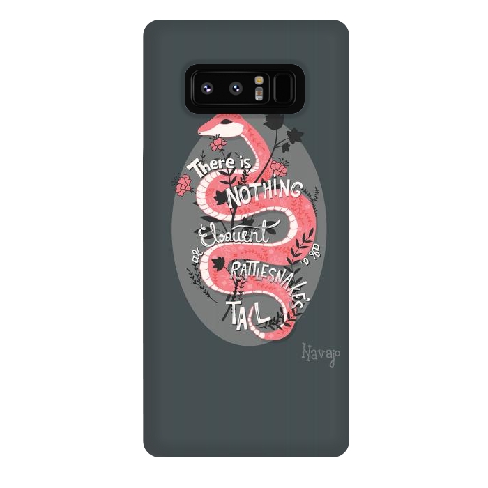 Galaxy Note 8 StrongFit There is nothing as eloquent as a rattlesnake's tail by Jelena Obradovic
