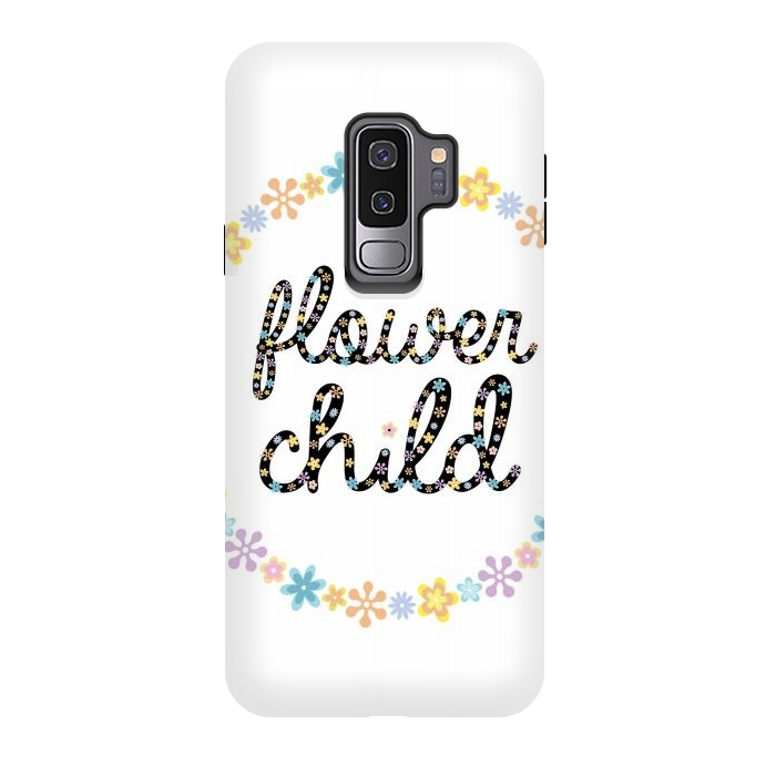 Galaxy S9 plus StrongFit Flower child by Laura Nagel