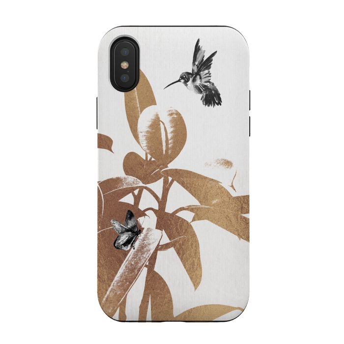 iPhone Xs / X StrongFit Fluttering Nature III by ''CVogiatzi.