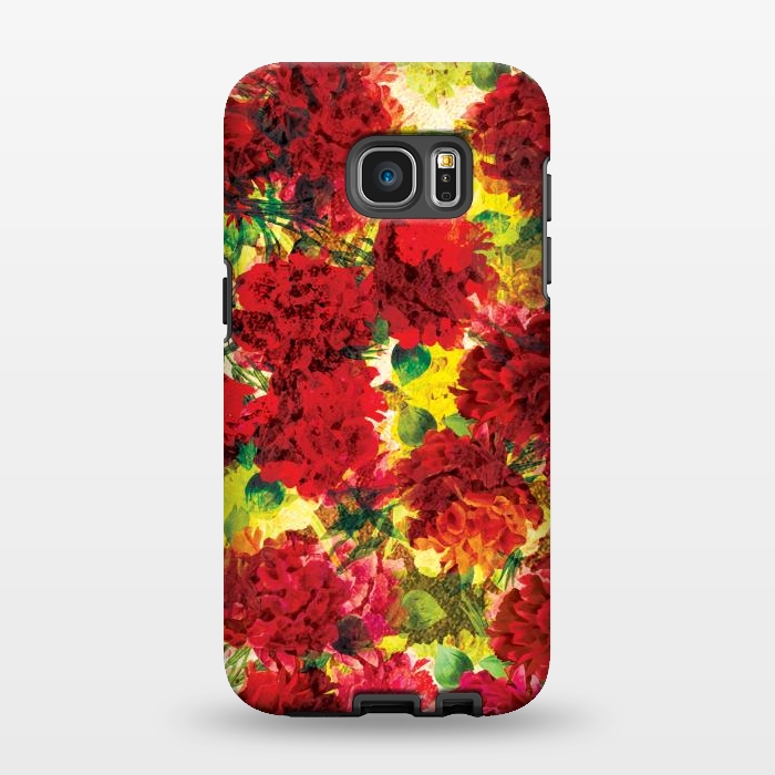 Galaxy S7 EDGE StrongFit Colorful Roses by Rossy Villarreal