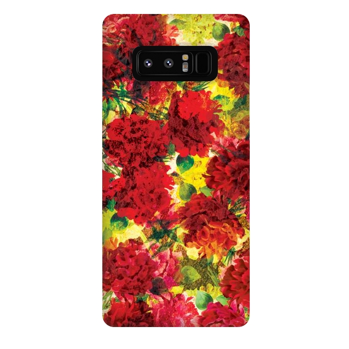 Galaxy Note 8 StrongFit Colorful Roses by Rossy Villarreal