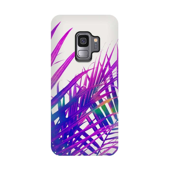Galaxy S9 StrongFit Colorful Palm by Uma Prabhakar Gokhale