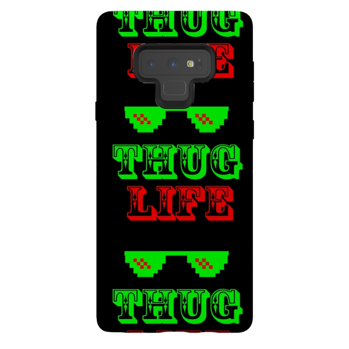 Galaxy Note 9 StrongFit THUG LIFE by MALLIKA