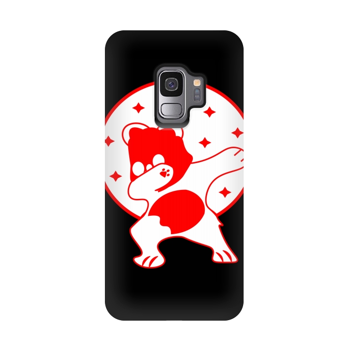 Galaxy S9 StrongFit RED PANDA by MALLIKA