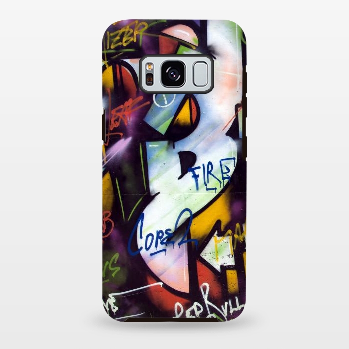 Galaxy S8 plus StrongFit Graffiti Street Art Typo by Andrea Haase