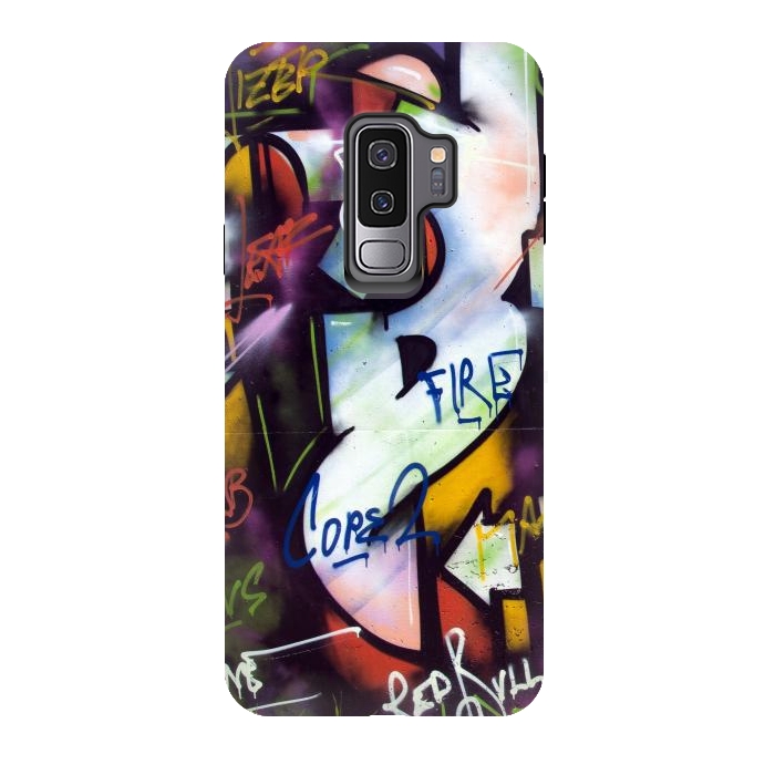 Galaxy S9 plus StrongFit Graffiti Street Art Typo by Andrea Haase