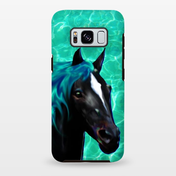 Galaxy S8 plus StrongFit Horse Spirit Water Dream by BluedarkArt