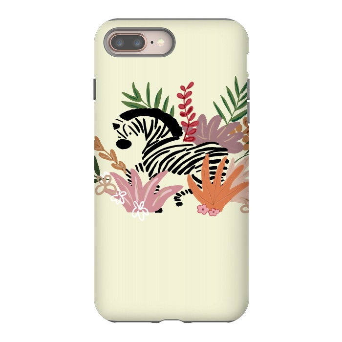 iPhone 7 plus StrongFit Zebra by Merveilleux Clement