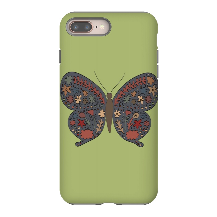 iPhone 7 plus StrongFit Butterfly by Merveilleux Clement