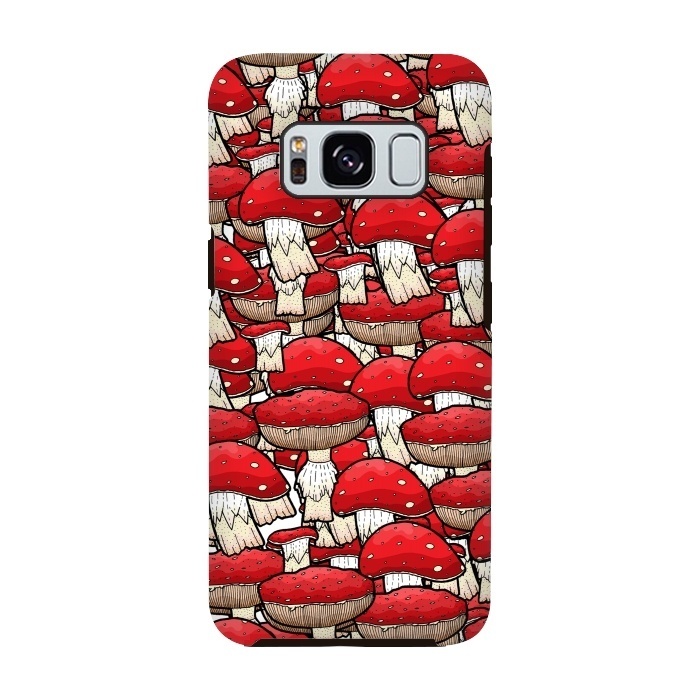 Galaxy S8 StrongFit The red mushrooms by Steve Wade (Swade)