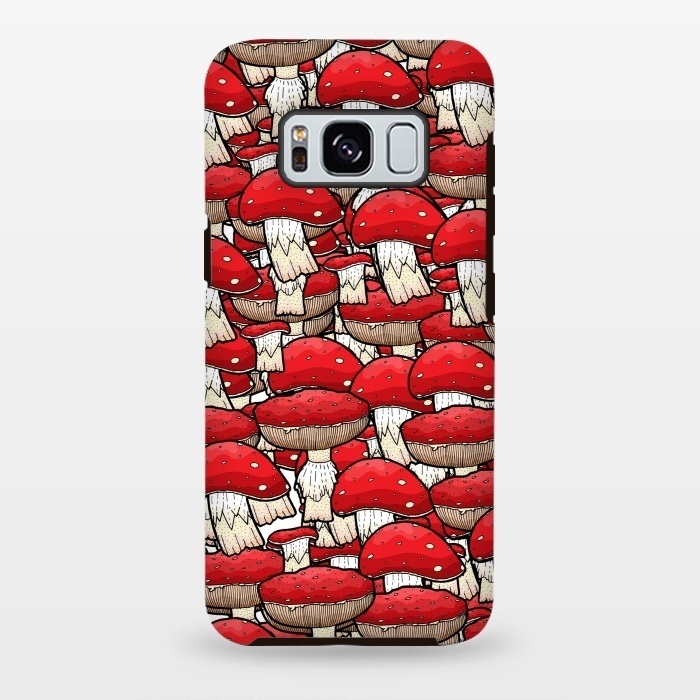 Galaxy S8 plus StrongFit The red mushrooms by Steve Wade (Swade)