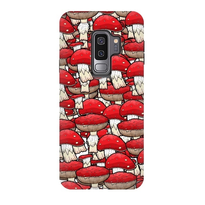 Galaxy S9 plus StrongFit The red mushrooms by Steve Wade (Swade)