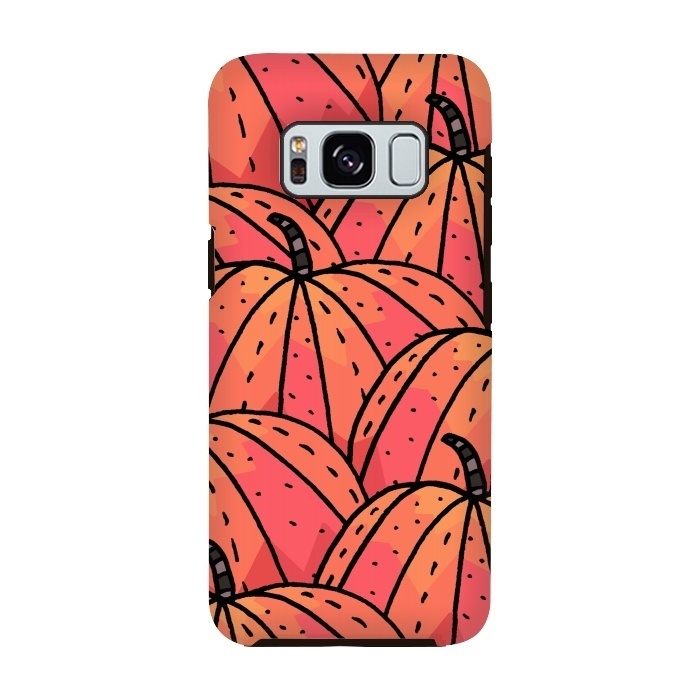 Galaxy S8 StrongFit The Pumpkins by Steve Wade (Swade)