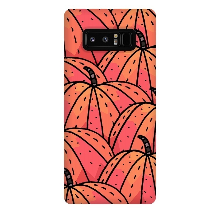 Galaxy Note 8 StrongFit The Pumpkins by Steve Wade (Swade)