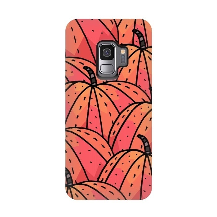 Galaxy S9 StrongFit The Pumpkins by Steve Wade (Swade)
