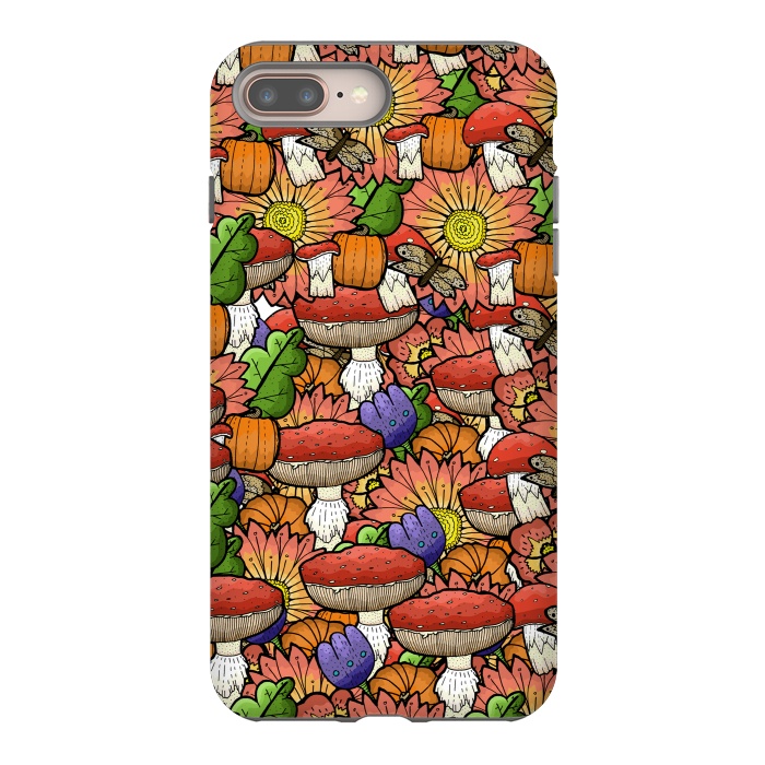 iPhone 7 plus StrongFit Autumn Pattern by Steve Wade (Swade)