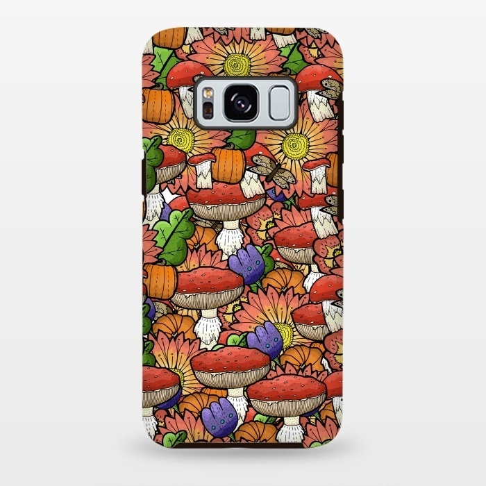 Galaxy S8 plus StrongFit Autumn Pattern by Steve Wade (Swade)
