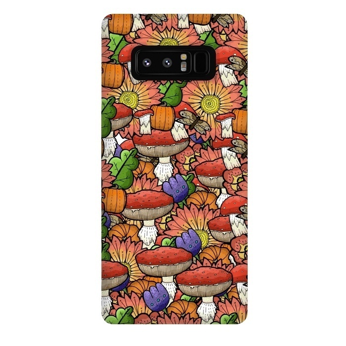 Galaxy Note 8 StrongFit Autumn Pattern by Steve Wade (Swade)