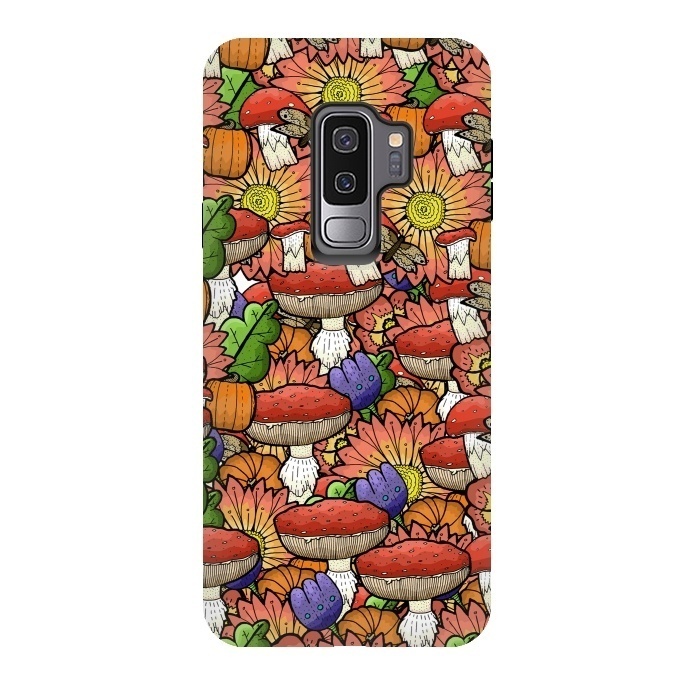 Galaxy S9 plus StrongFit Autumn Pattern by Steve Wade (Swade)