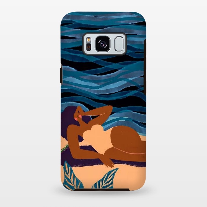 Galaxy S8 plus StrongFit Eve at the Beach - Tanning Girl  by  Utart