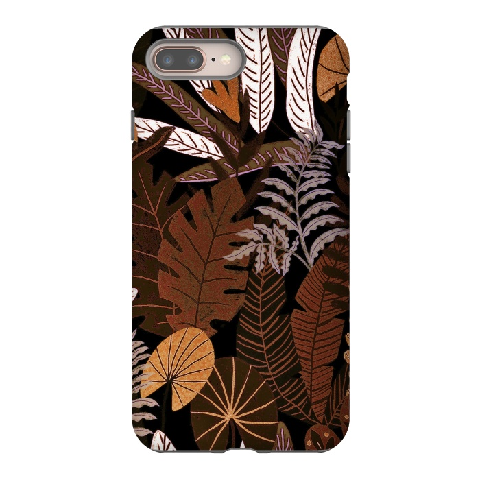 iPhone 7 plus StrongFit Eve's tropical Jungle at Night  by  Utart