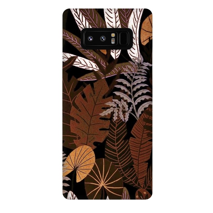 Galaxy Note 8 StrongFit Eve's tropical Jungle at Night  by  Utart