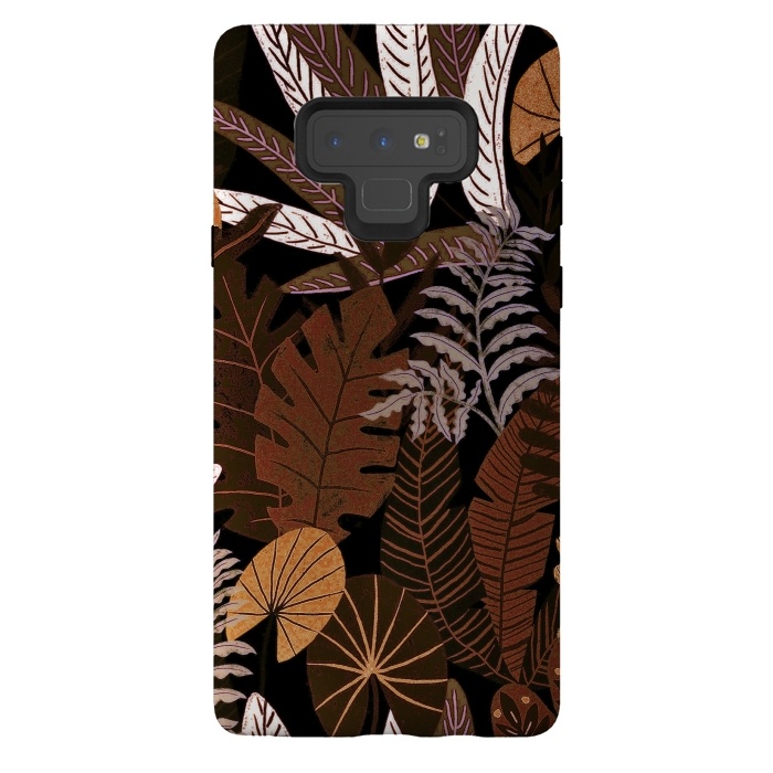 Galaxy Note 9 StrongFit Eve's tropical Jungle at Night  by  Utart
