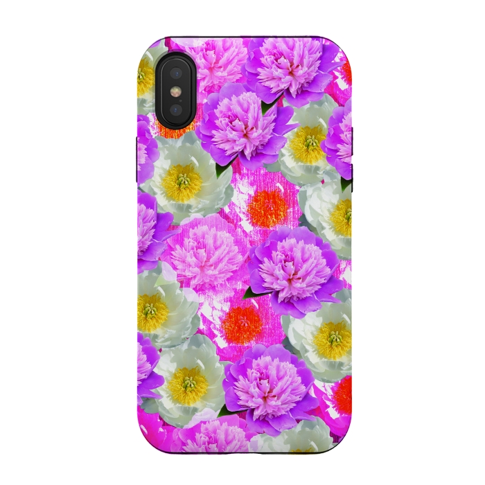 iPhone Xs / X StrongFit Old Rose by Rossy Villarreal