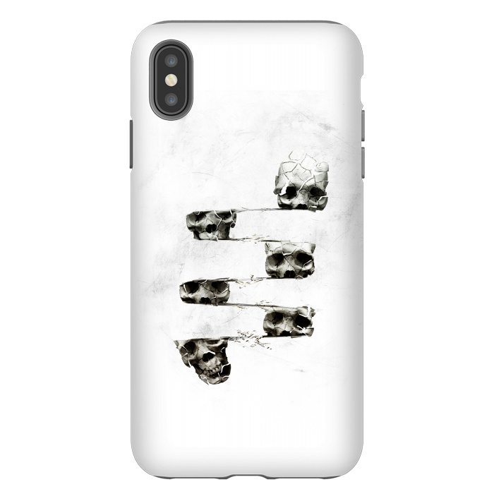 iPhone Xs Max StrongFit Skull 3 by Ali Gulec