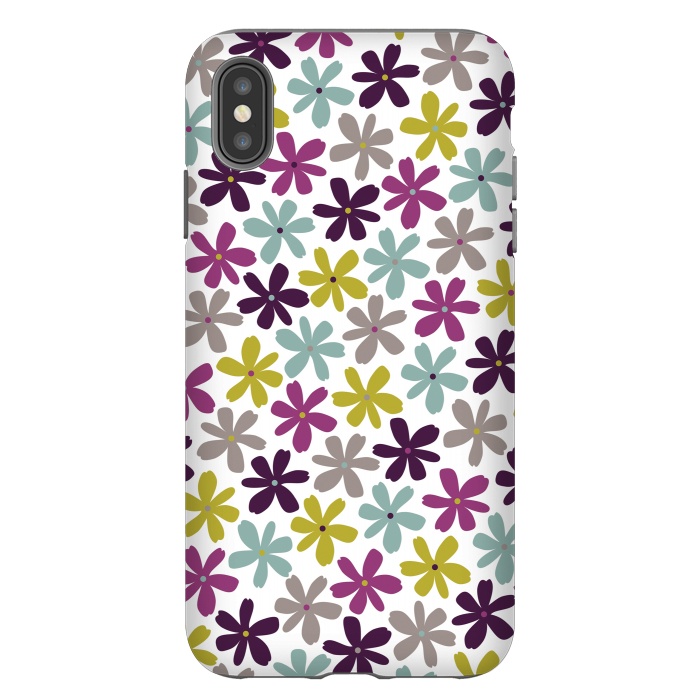 iPhone Xs Max StrongFit Allium Ditsy by Rosie Simons