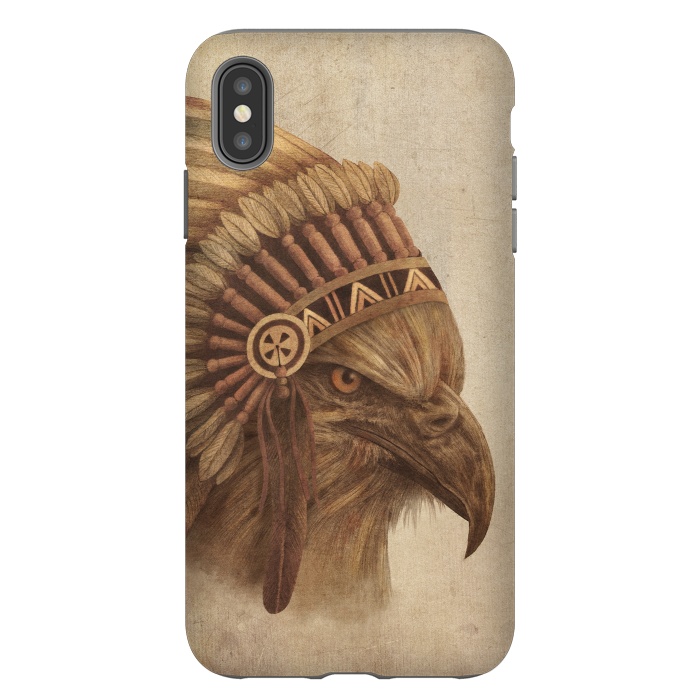 iPhone Xs Max StrongFit Eagle Chief by Terry Fan