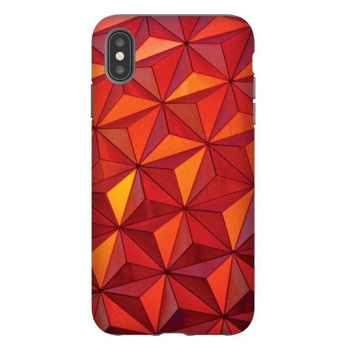 iPhone Xs Max StrongFit Geometric Epcot by Josie Steinfort 