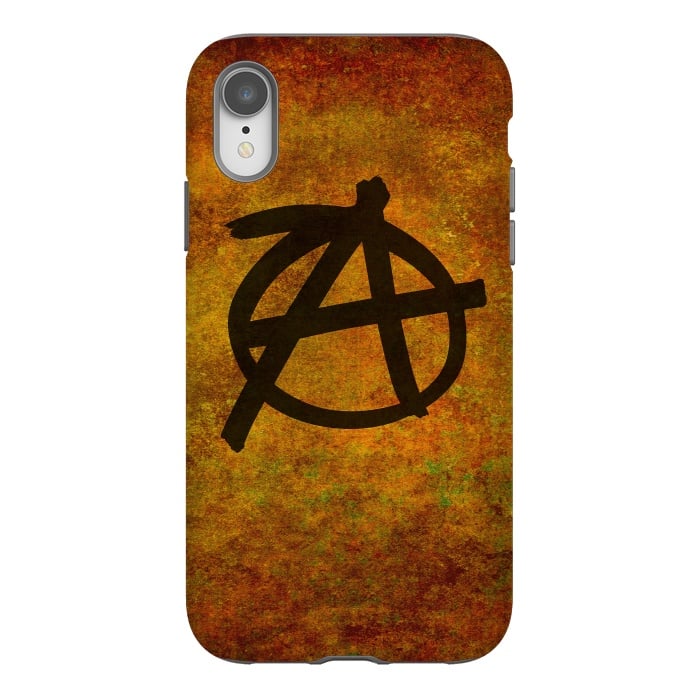 iPhone Xr StrongFit Anarchy Red by Bruce Stanfield