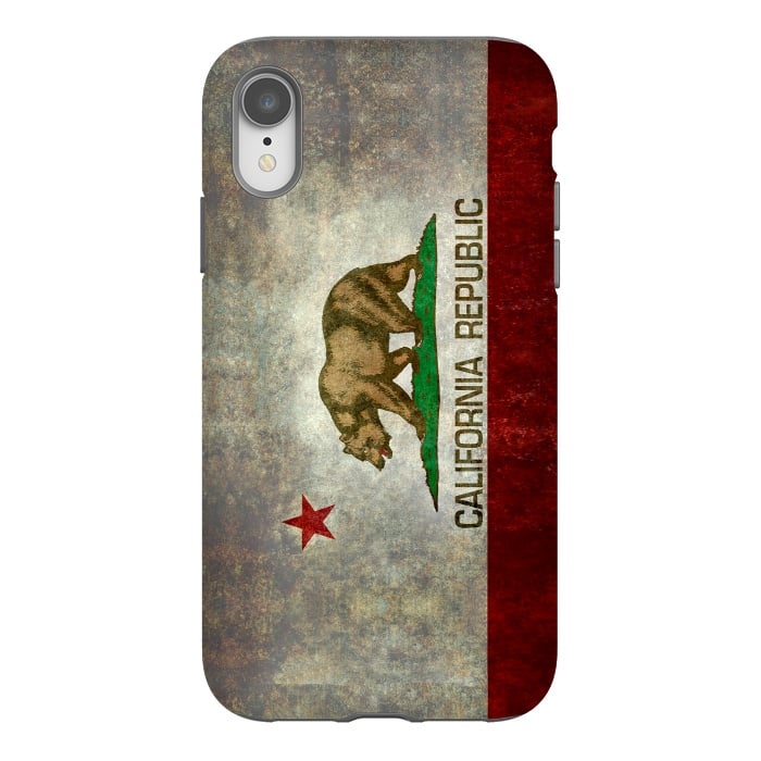 iPhone Xr StrongFit California Republic State by Bruce Stanfield