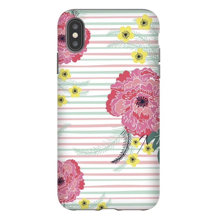 iPhone Xs Max StrongFit Tea Party by Alice Perry Designs