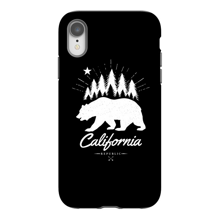 iPhone Xr StrongFit California Republic by Mitxel Gonzalez